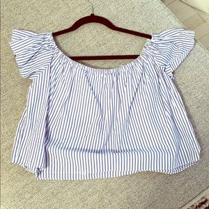 Stripped Crop top